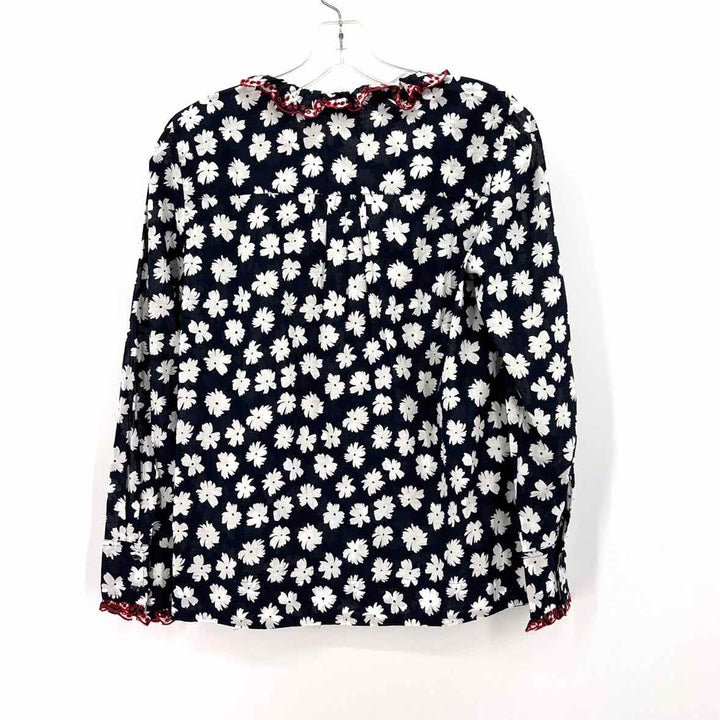 Size XS J Crew Navy Shirt