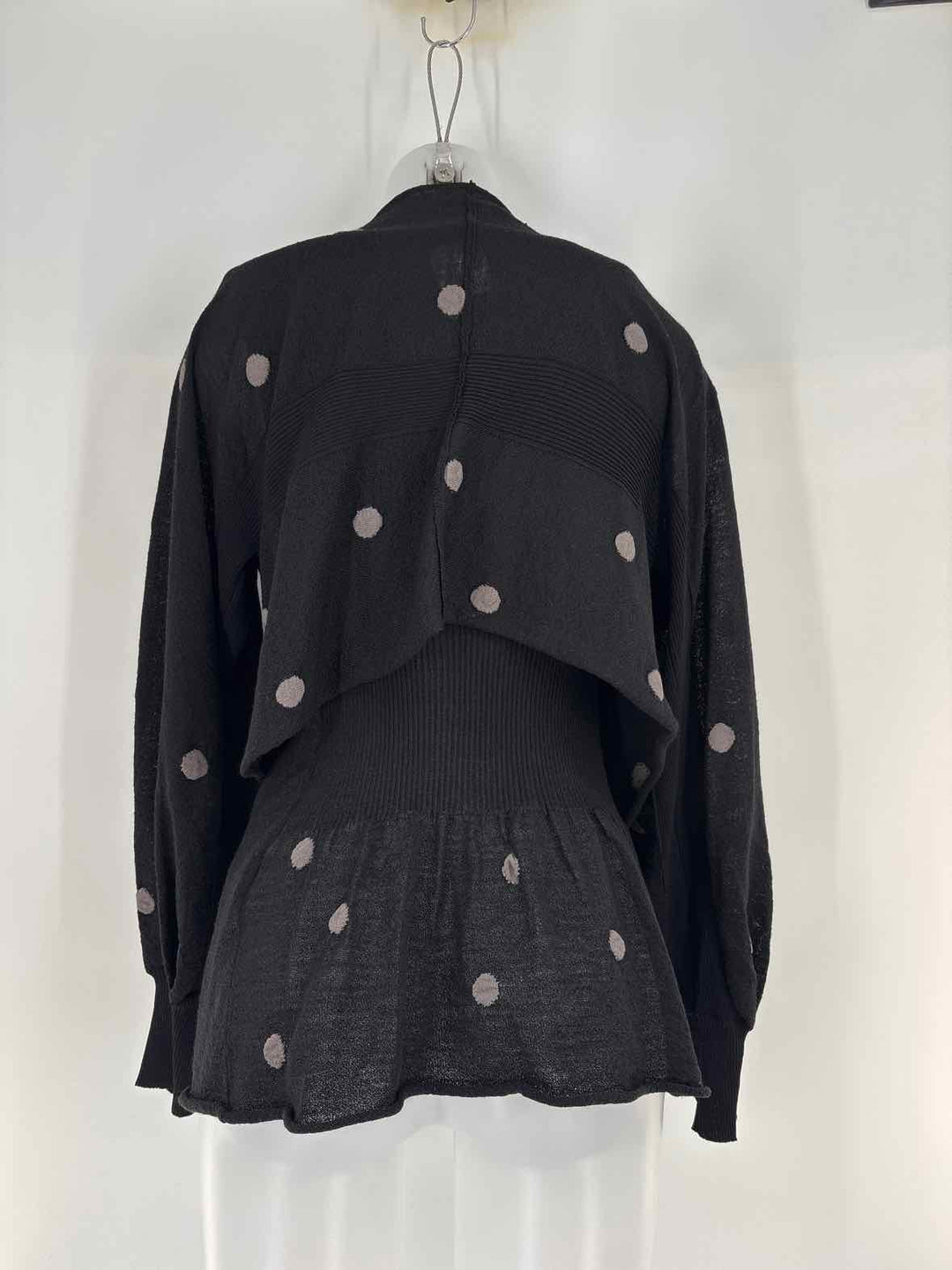 Size S Black Print Sweater