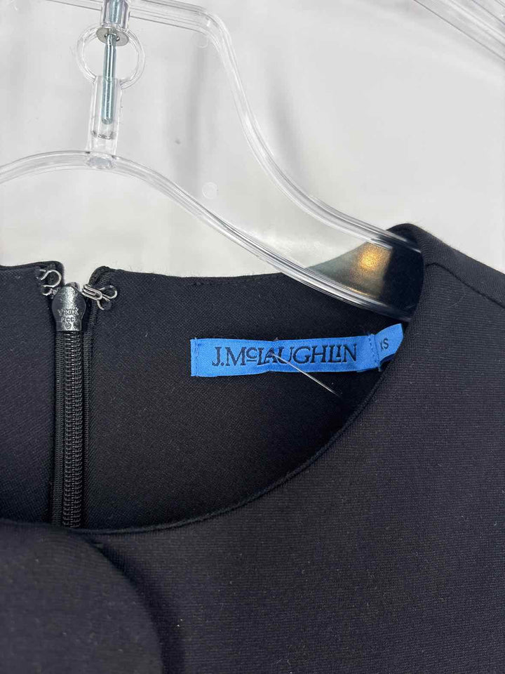 Size XS J MCLAUGHLIN Black Dress