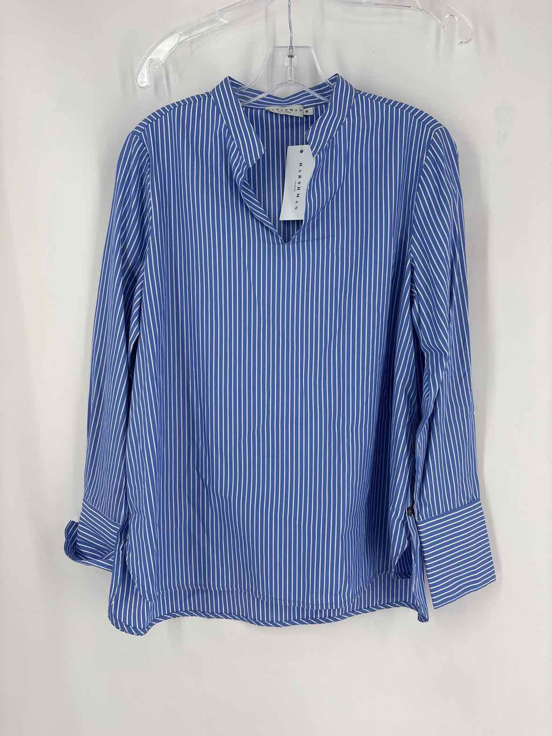 Size M Blue Print Shirt