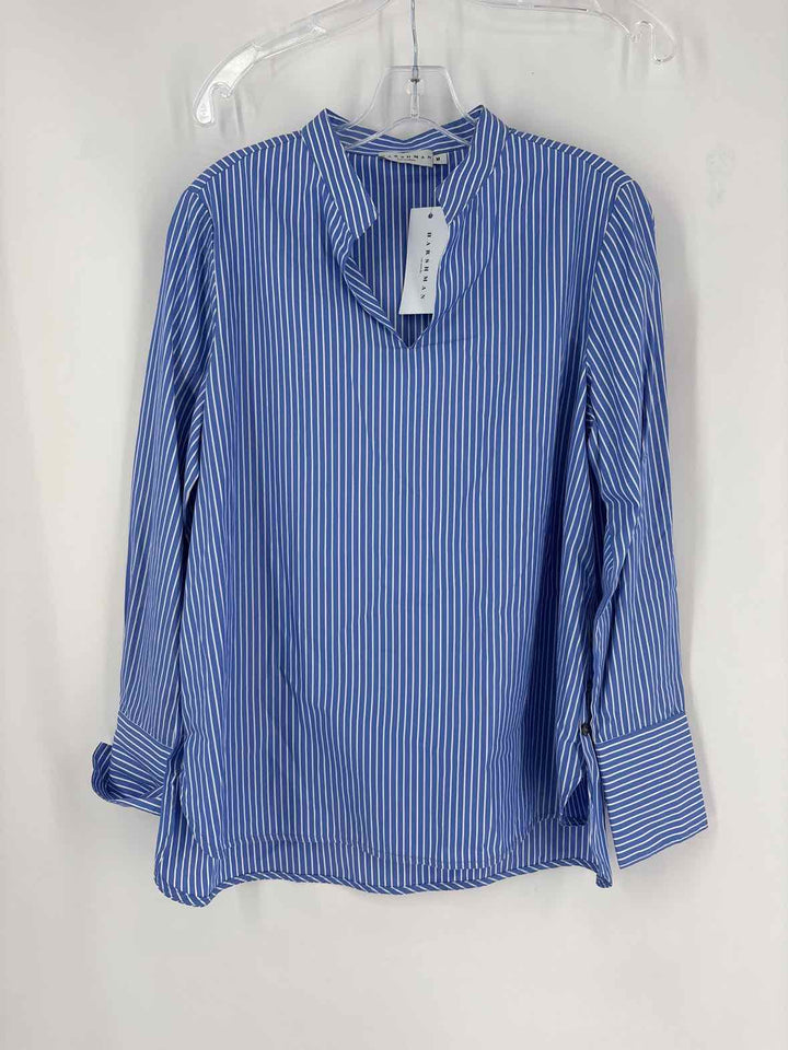 Size M Blue Print Shirt