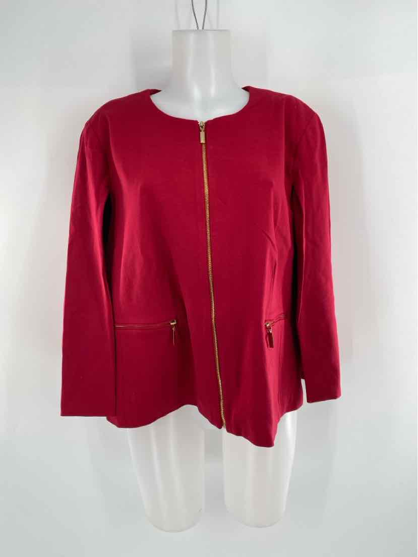 Size XL Chico's Red Jacket