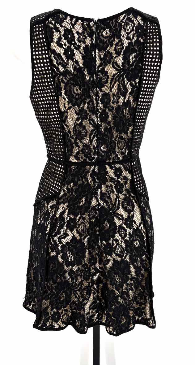 Size L ALYA Black Lace 2 PC Dress