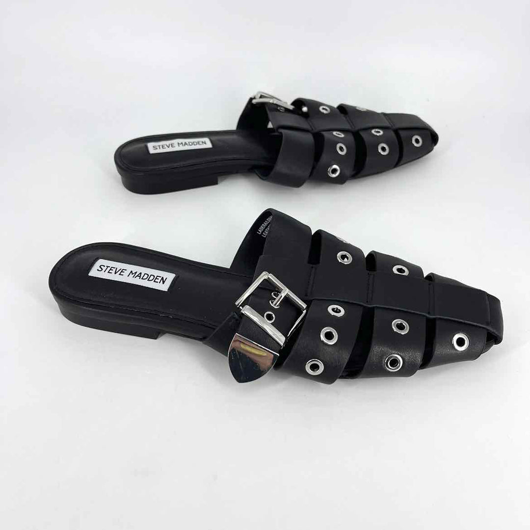 Shoe Size 10 Steve Madden Black Sandals