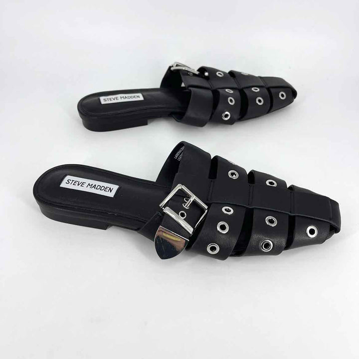 Shoe Size 10 Steve Madden Black Sandals