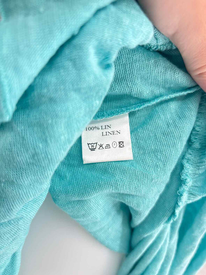 Size One Size Aqua Shirt