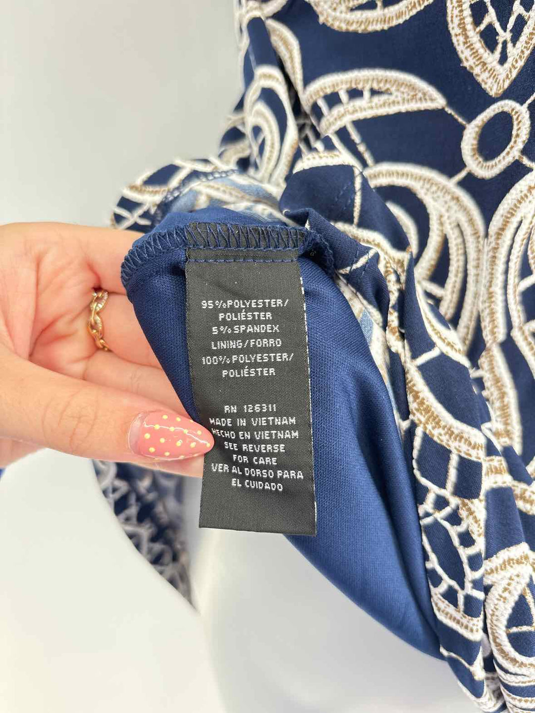 Size 16 Navy Dress