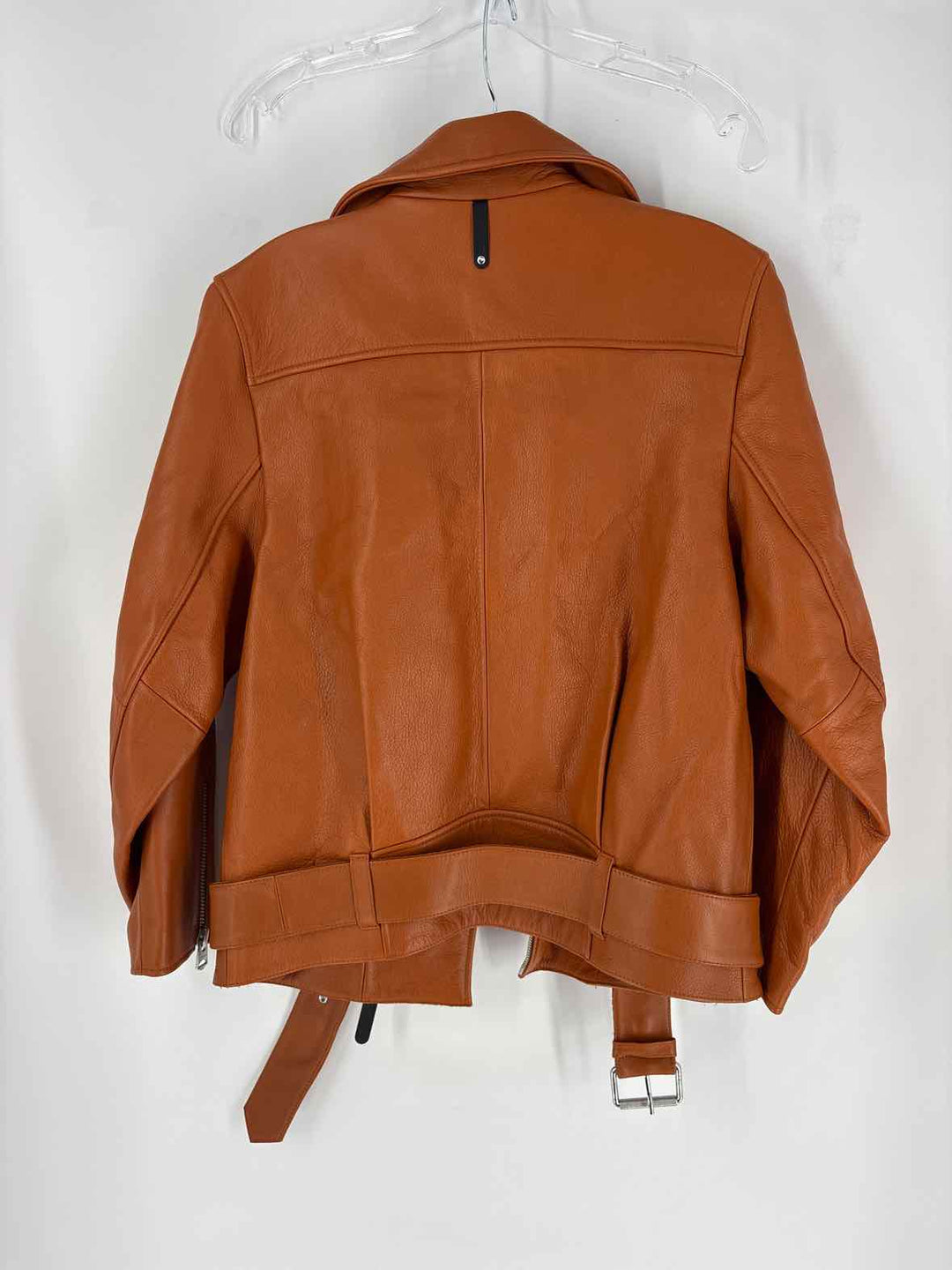 Size XXS Brown Leather Luxury - Jacket