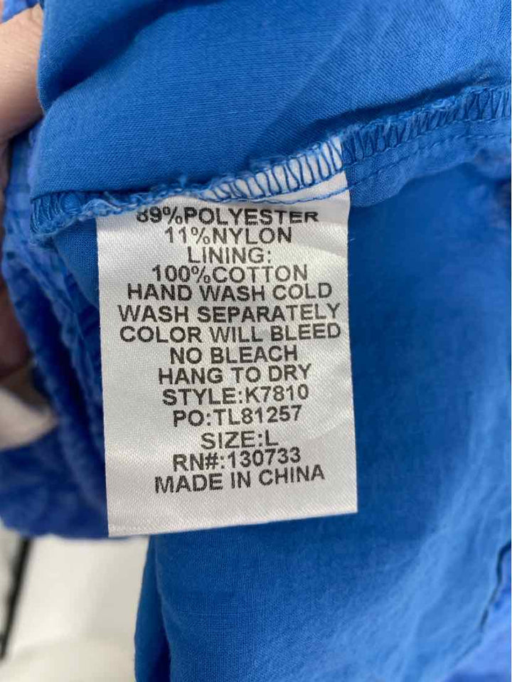 Size L Umgee Blue Shirt