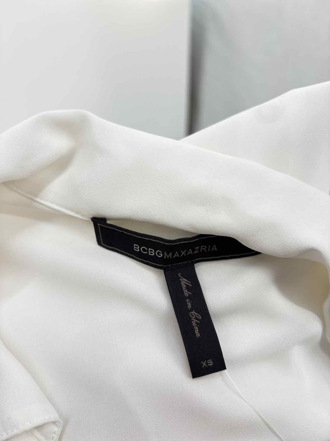 Size XS BCBG White Shirt