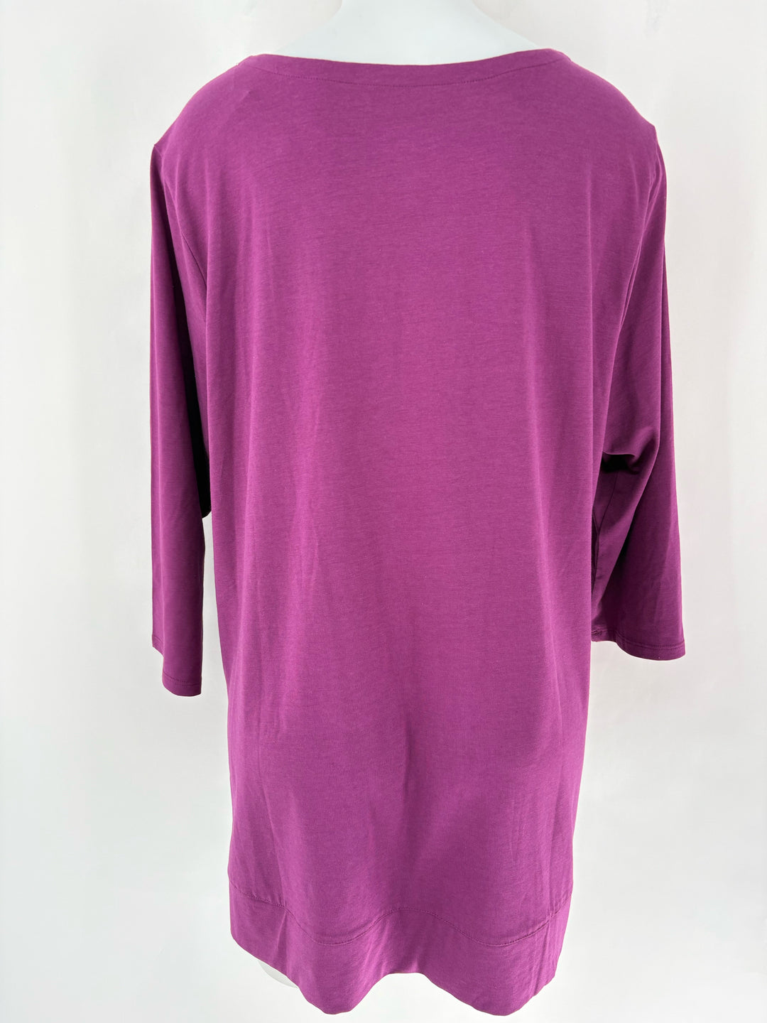 Size XL J JILL Fuschia Cotton Shirt