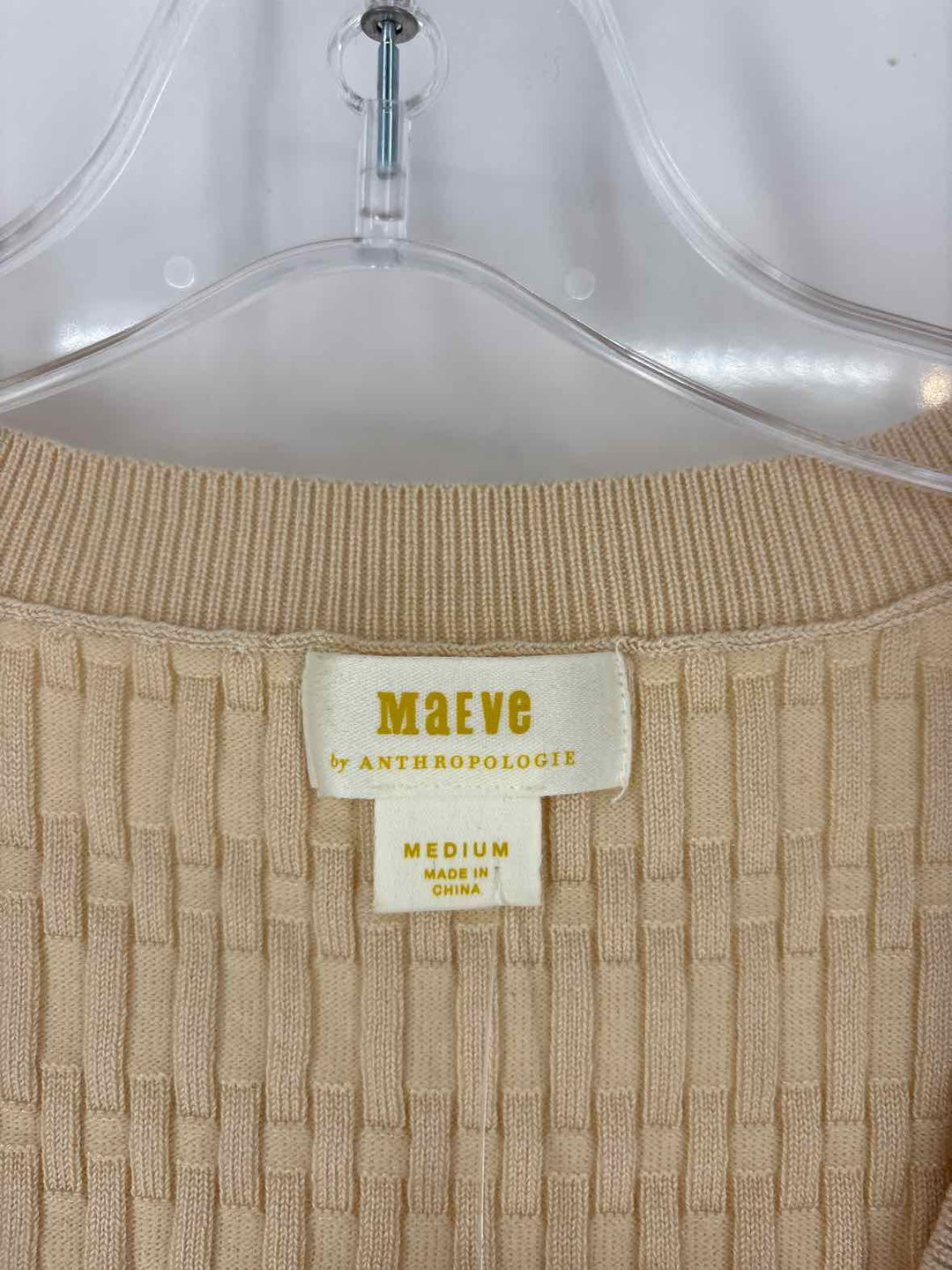 Size M MAEVE Tan Sweater