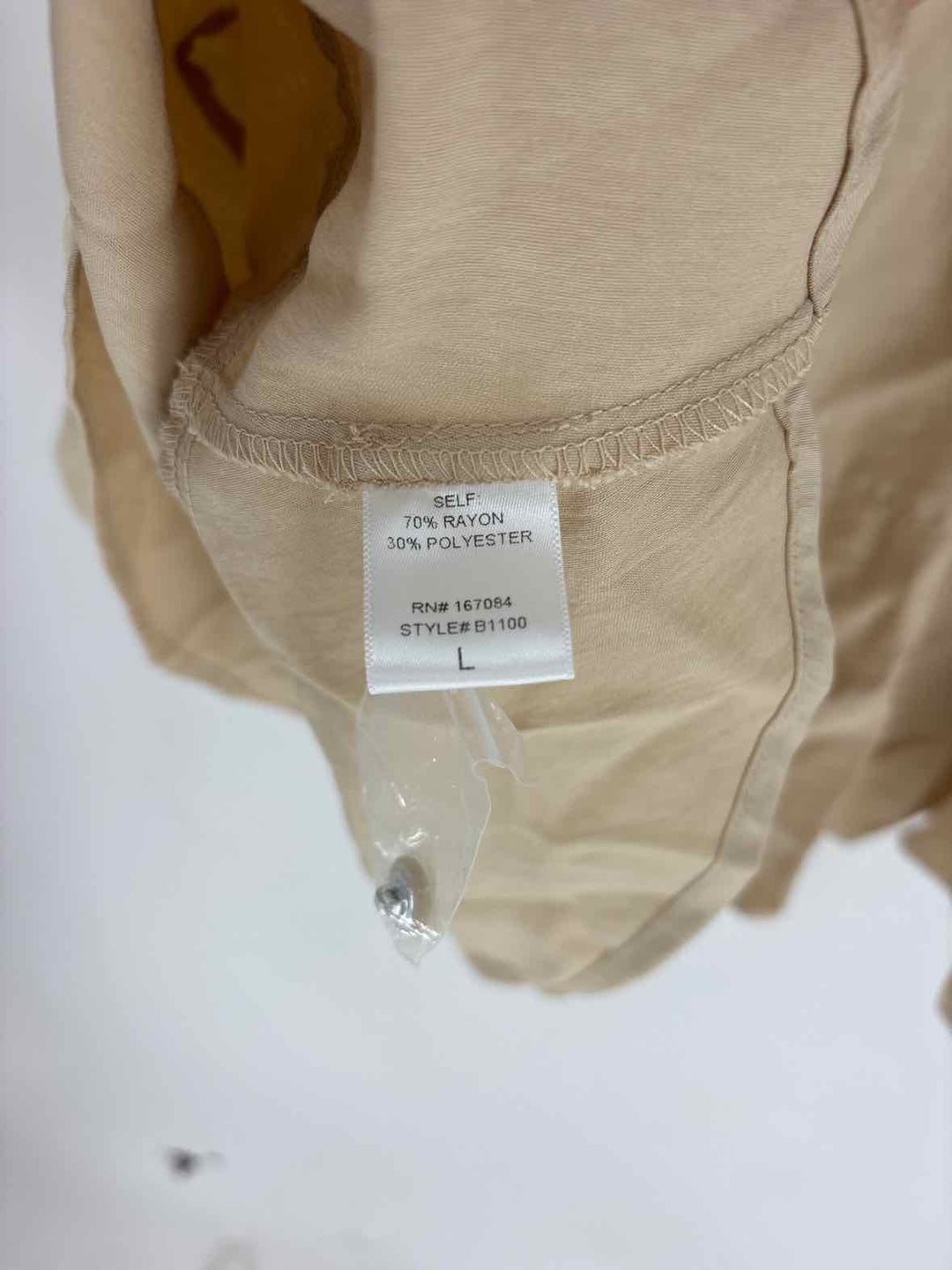 Size L POMANDER PLACE Tan Shirt