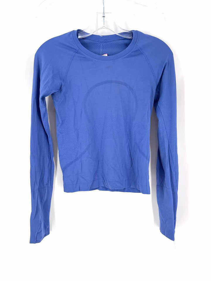 Size XS Blue Knit Cardigan