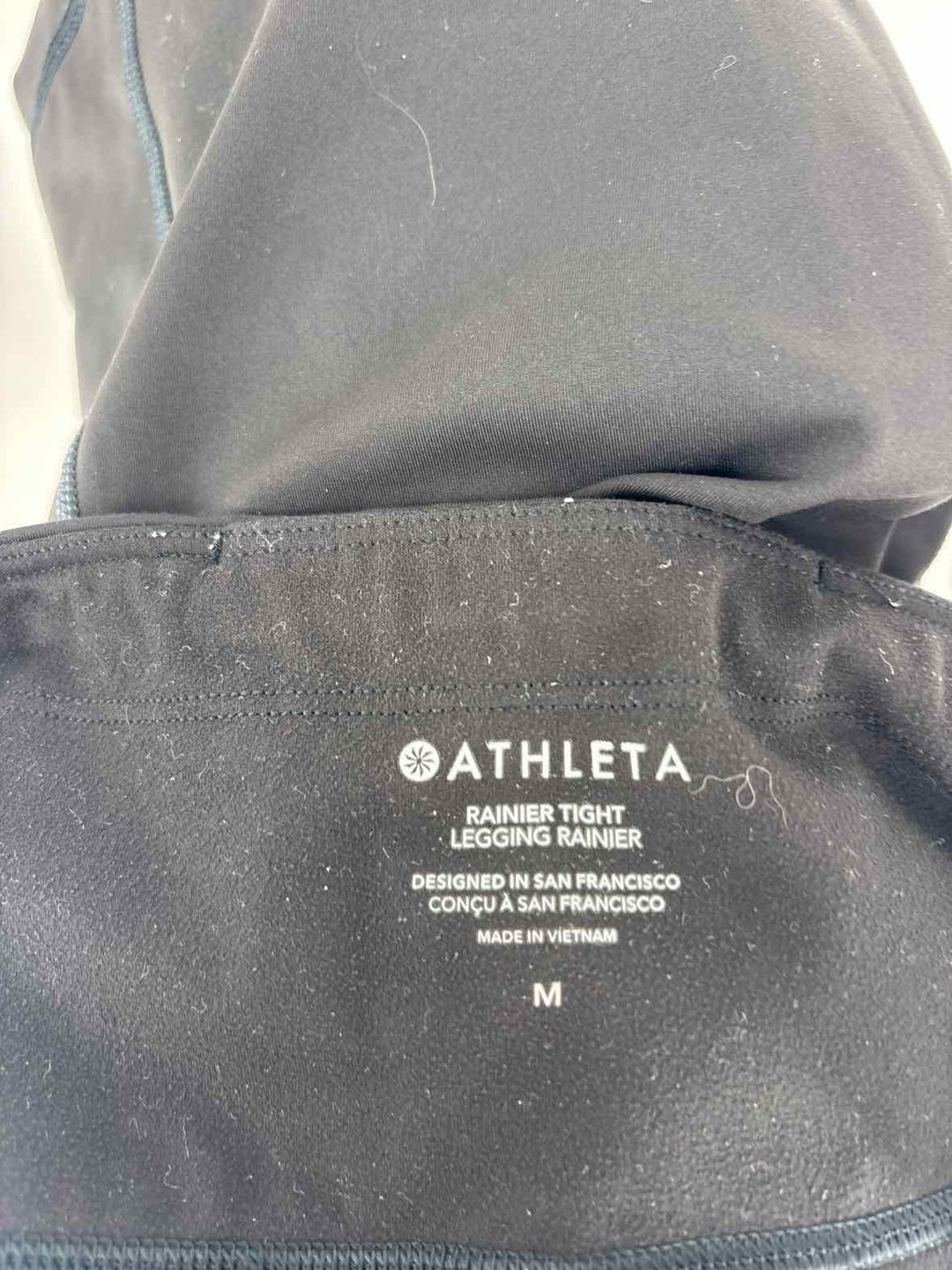 Size M Athleta Black Leggings