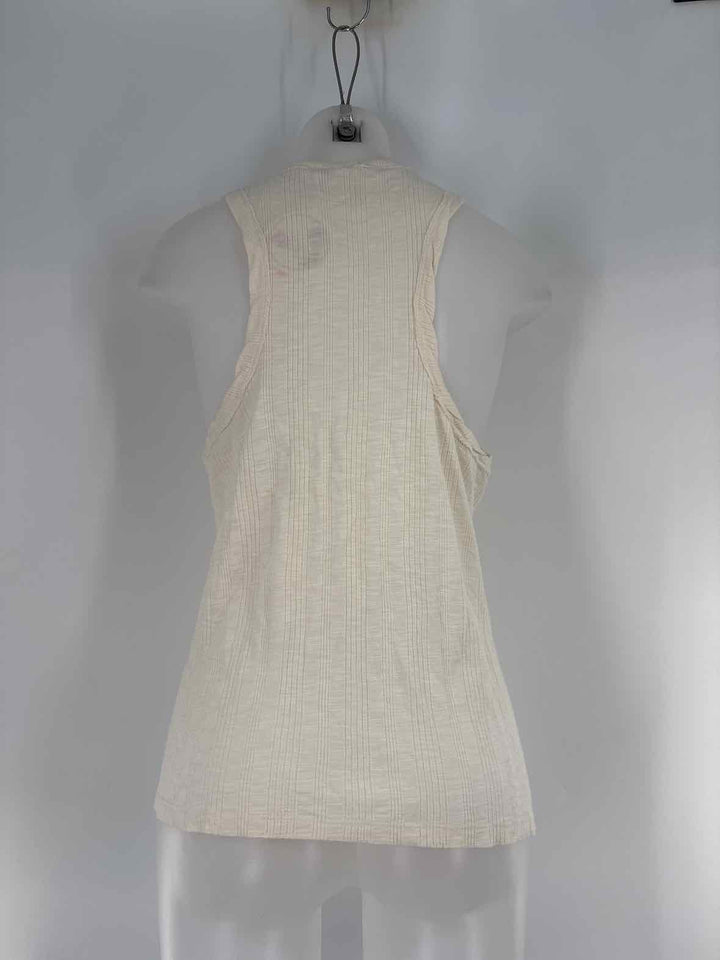 Size XL Pilcro & the Letterpress Ivory Shirt