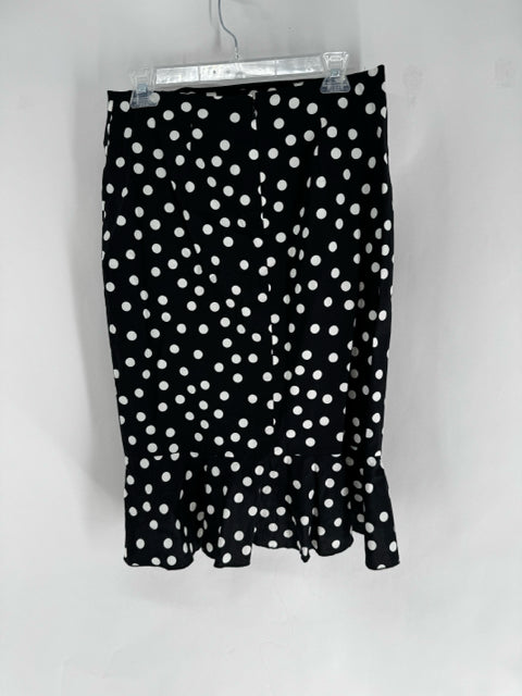 Size 8 White House Black Market Black Skirt
