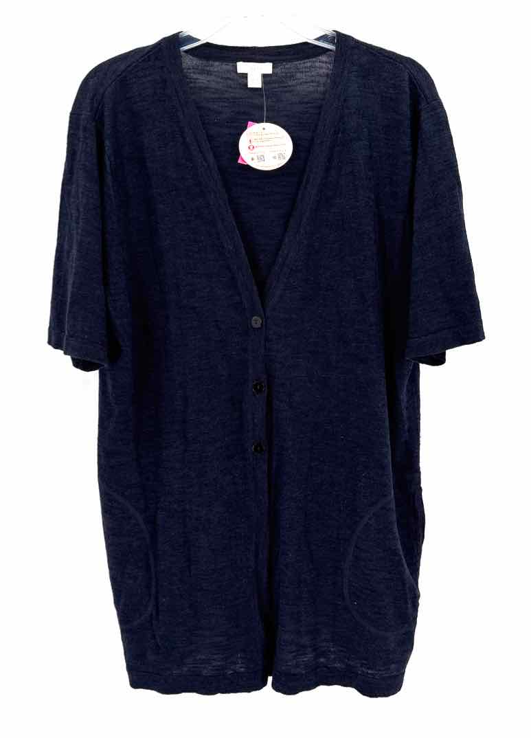 Size L J JILL Navy Sweater