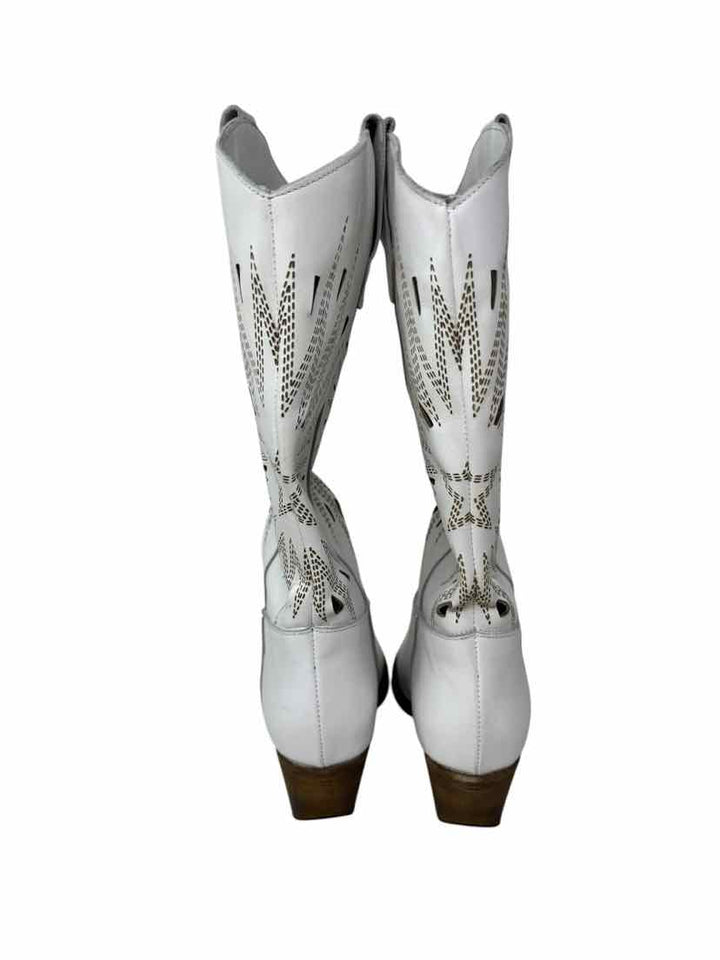 Shoe Size 37 White Boots