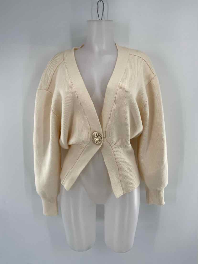 Size L Cream Cardigan