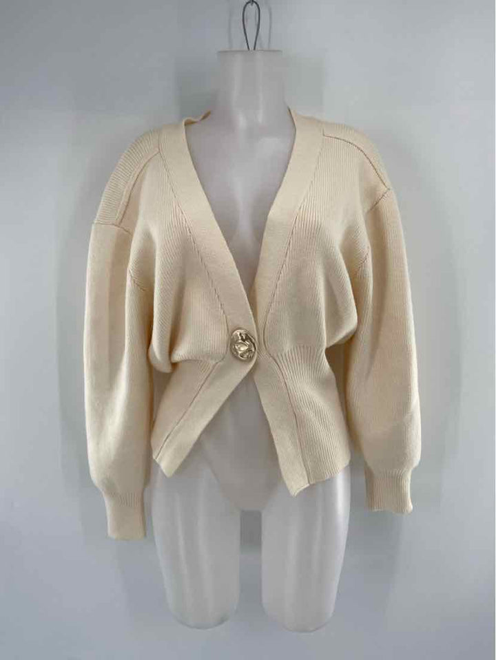 Size L Cream Cardigan