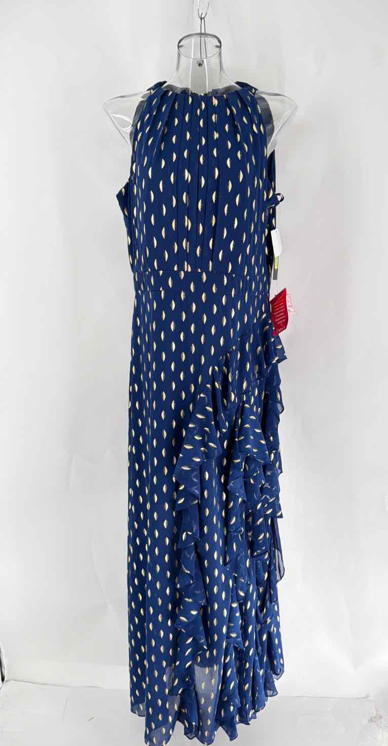 Size 16 BETSY ADAMS Blue Dress