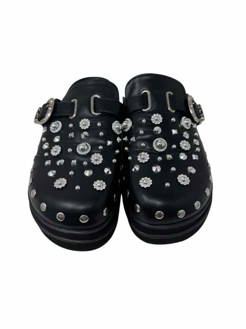Shoe Size 10 AZALEA WANG Black Flats
