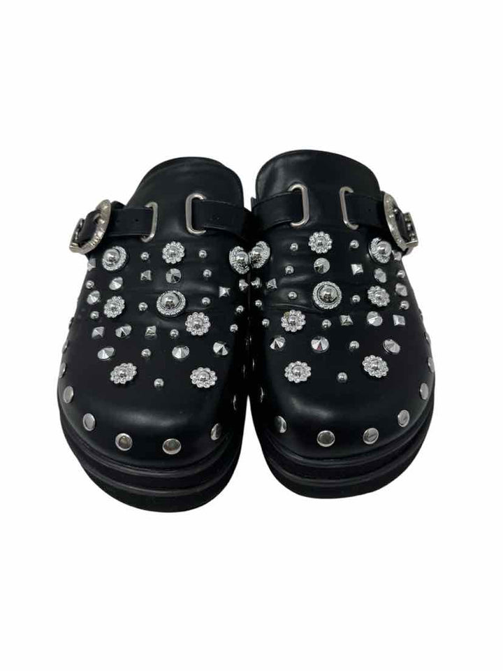 Shoe Size 10 AZALEA WANG Black Flats