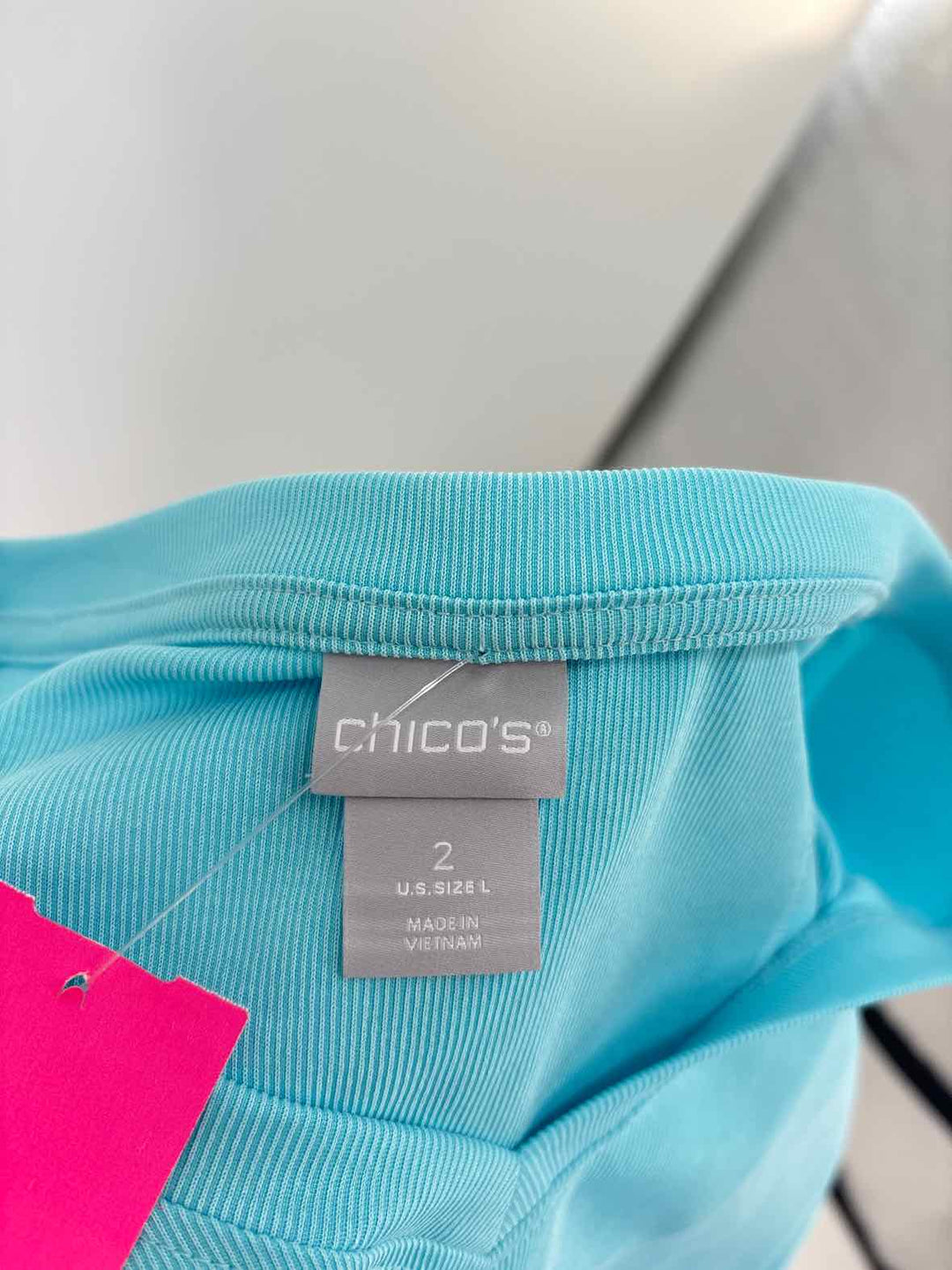Size L Chico's Teal Shirt