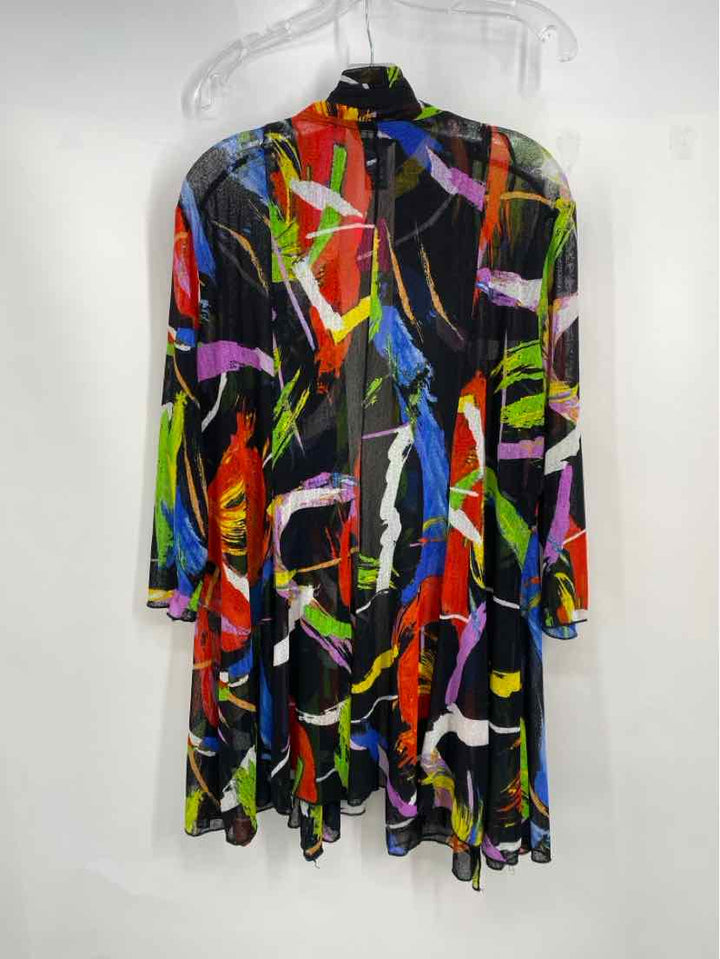 Size 1X ALI MILES Black Shirt
