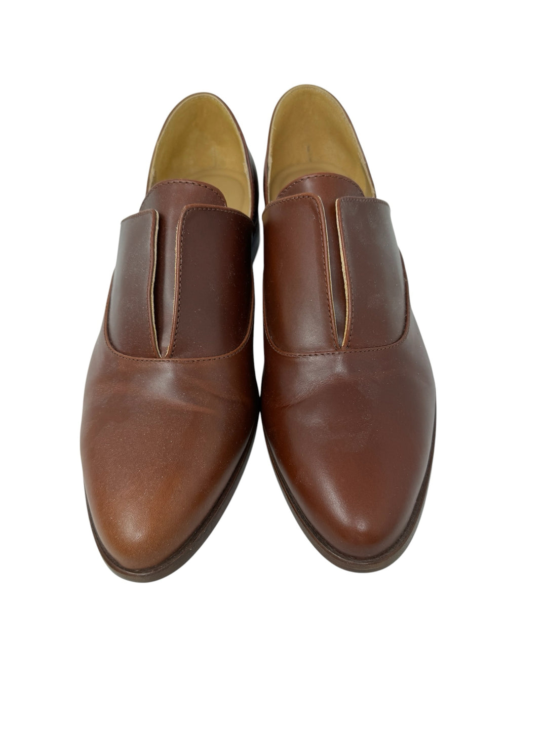 Shoe Size 10 Burgundy Leather Loafers