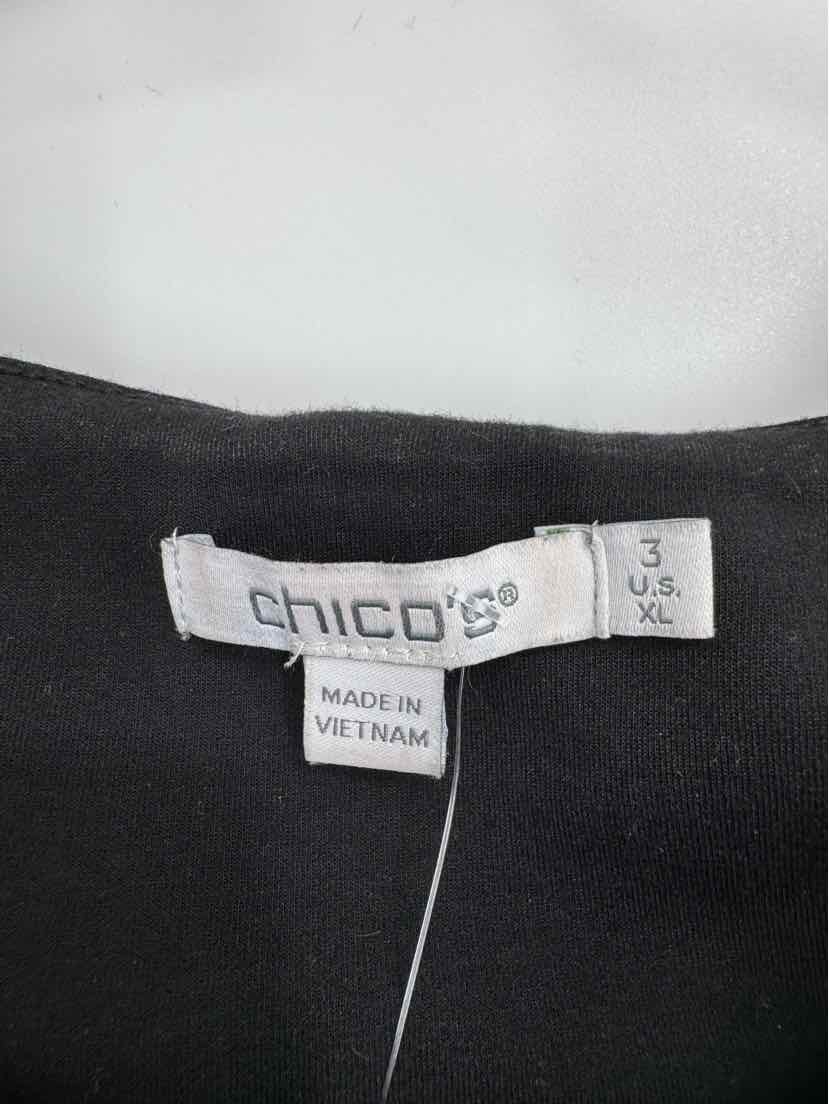 Size XL Chico's Black Cotton Dress