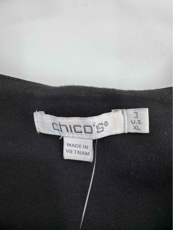 Size XL Chico's Black Cotton Dress