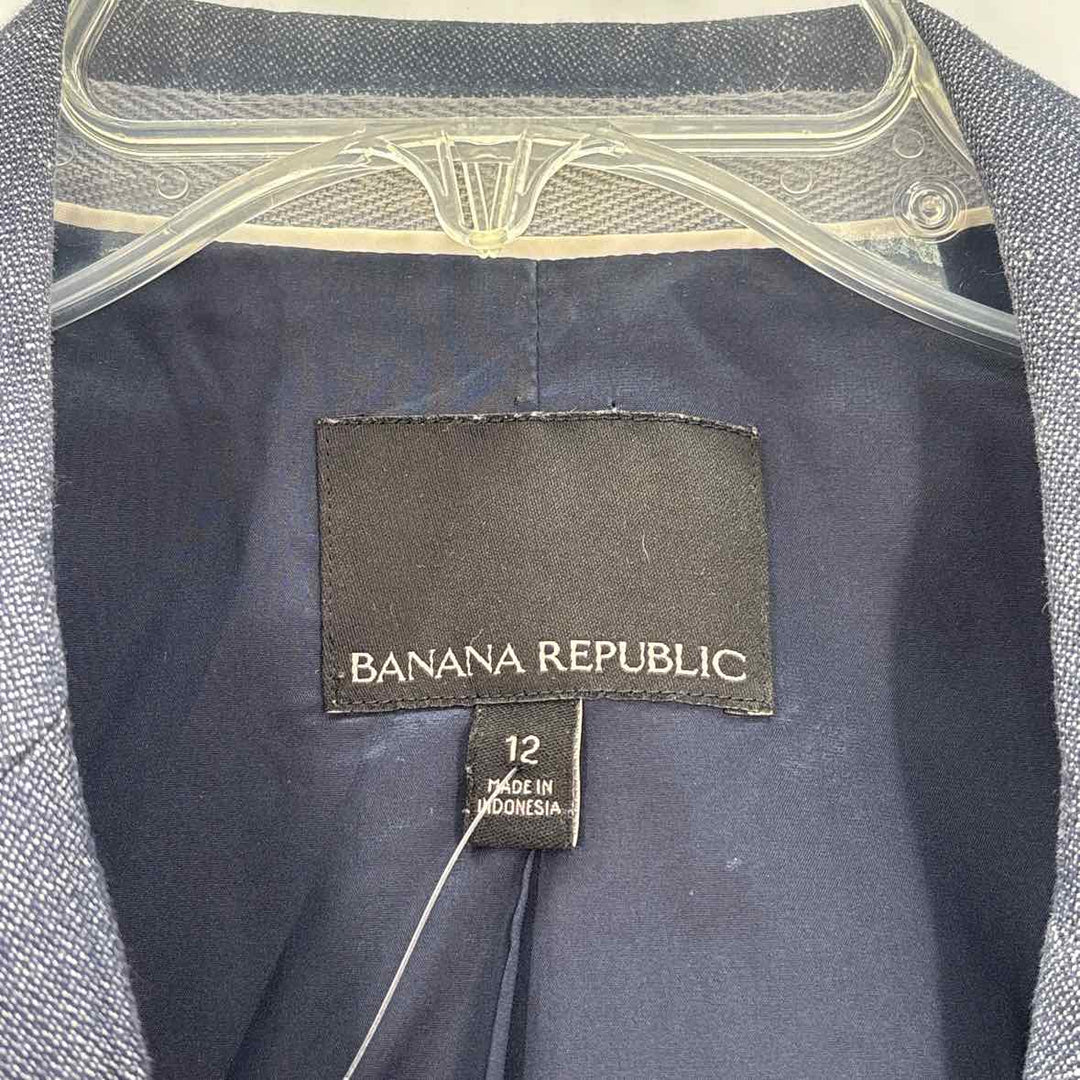 Size 12 Banana Republic Blue Blazer