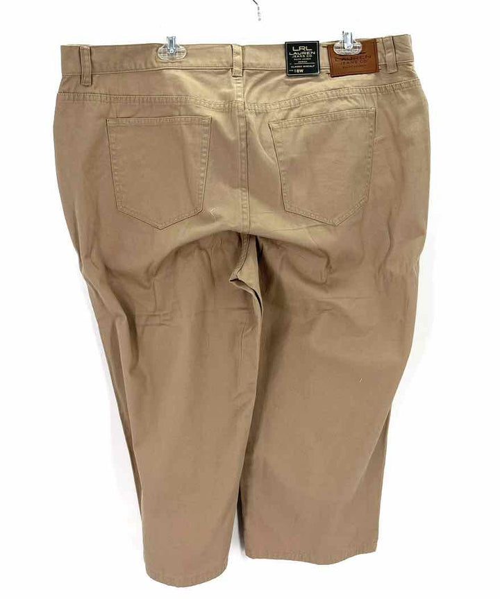 Size 18 RALPH LAUREN Tan Pants