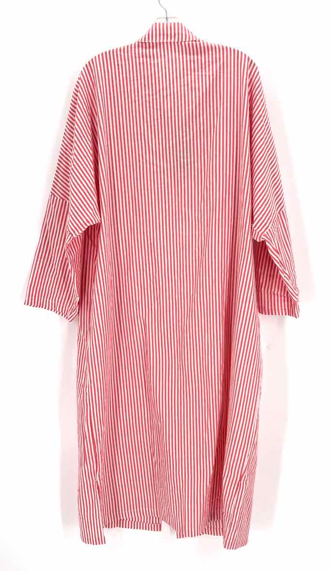 Size L Red Print Dress