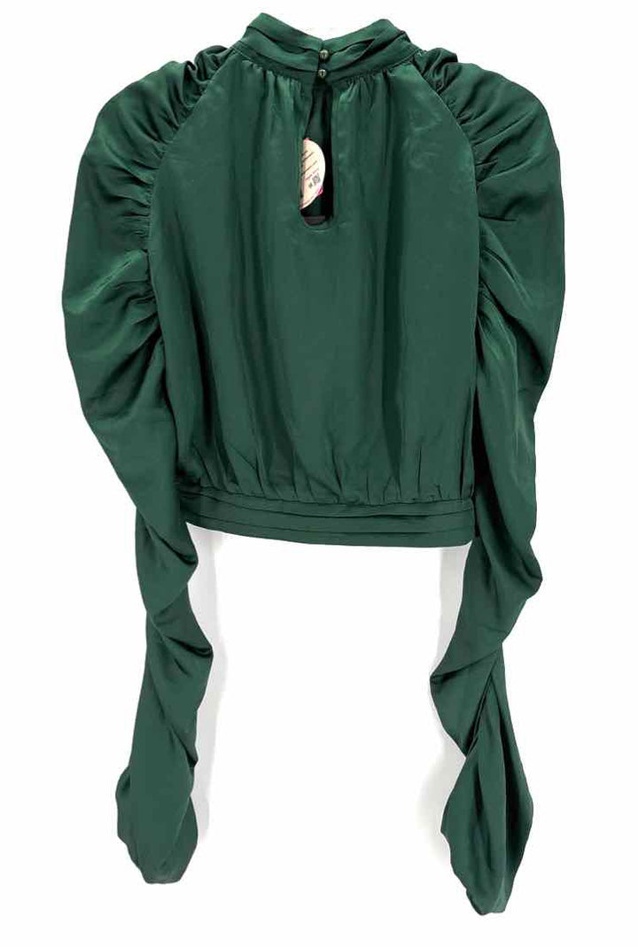 Size 8 Pretty Little Thing Green Skirt