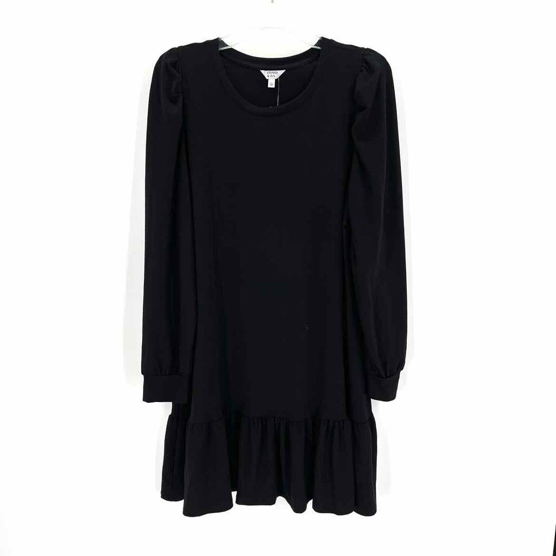 Size L CROWN & IVY Black Dress