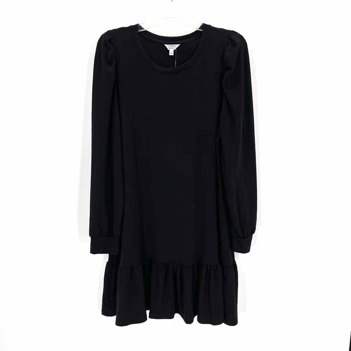 Size L CROWN & IVY Black Dress