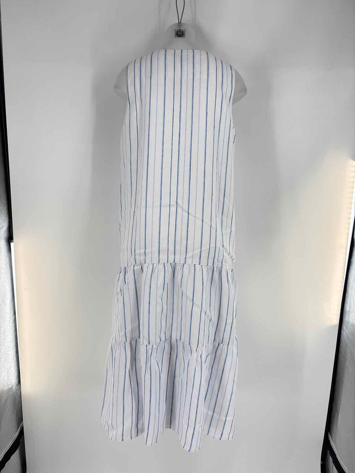 Size L J JILL White Dress
