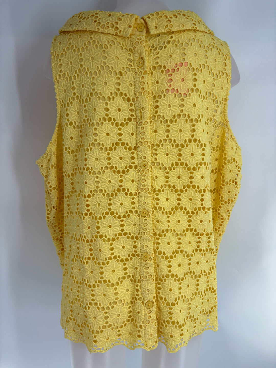 Size 20P Talbots Yellow Shirt