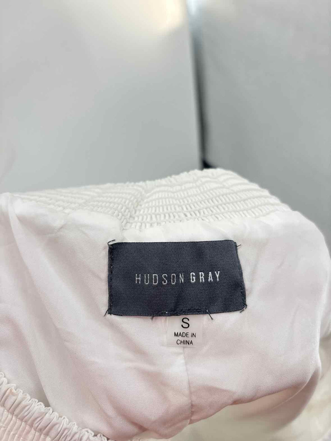 Size S HUDSON GREY White Dress