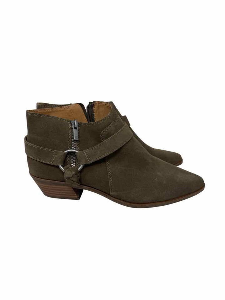 Shoe Size 10 LUCKY Olive Suede Boots
