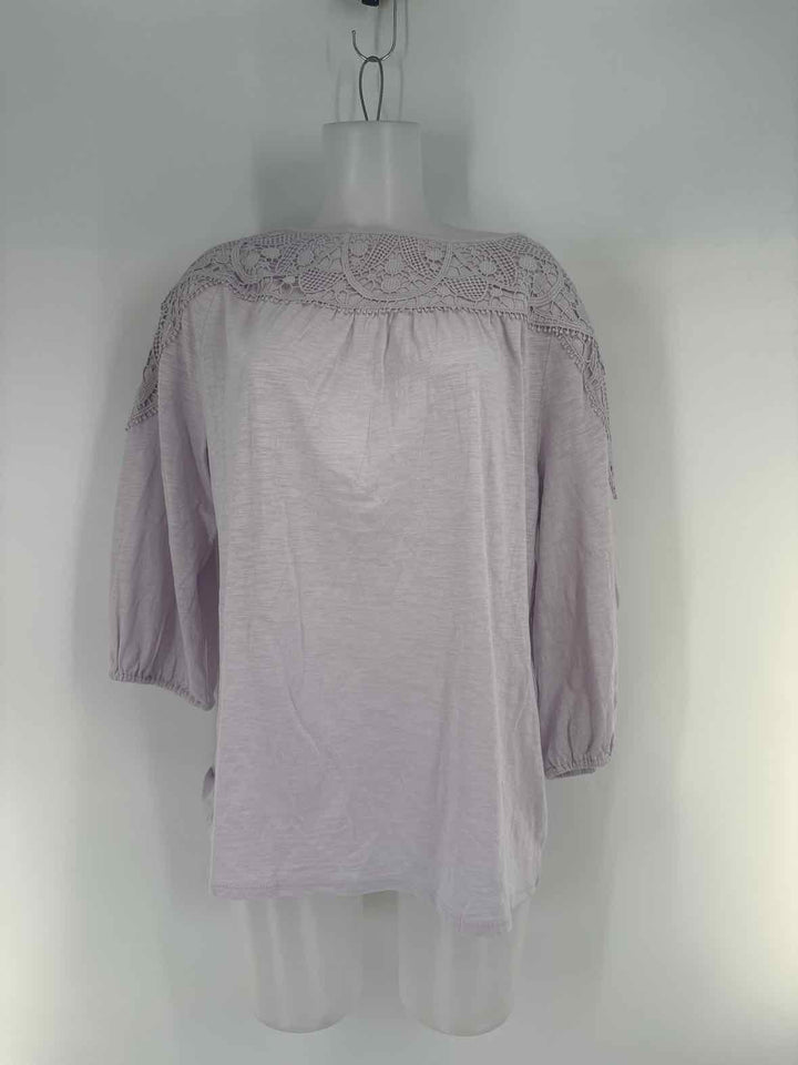 Size L J JILL Purple Shirt