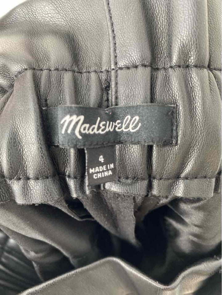 Size 4 MADEWELL Black Pants