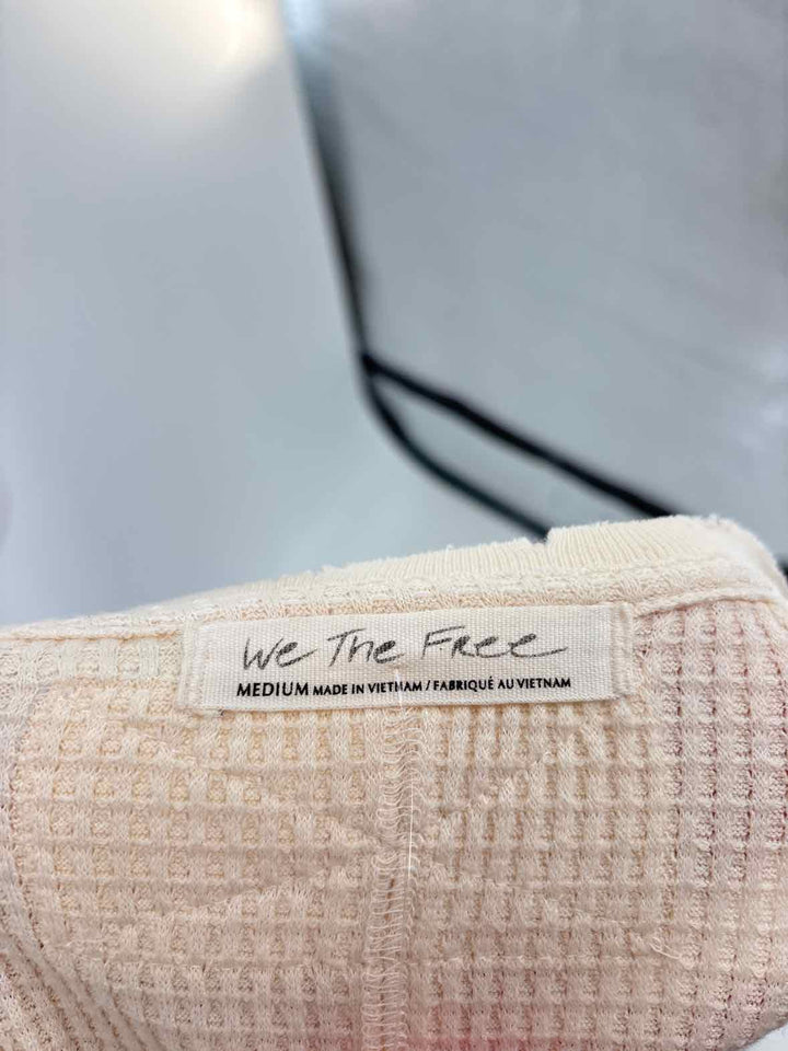 Size M WE THE FREE Ivory Knit Shirt