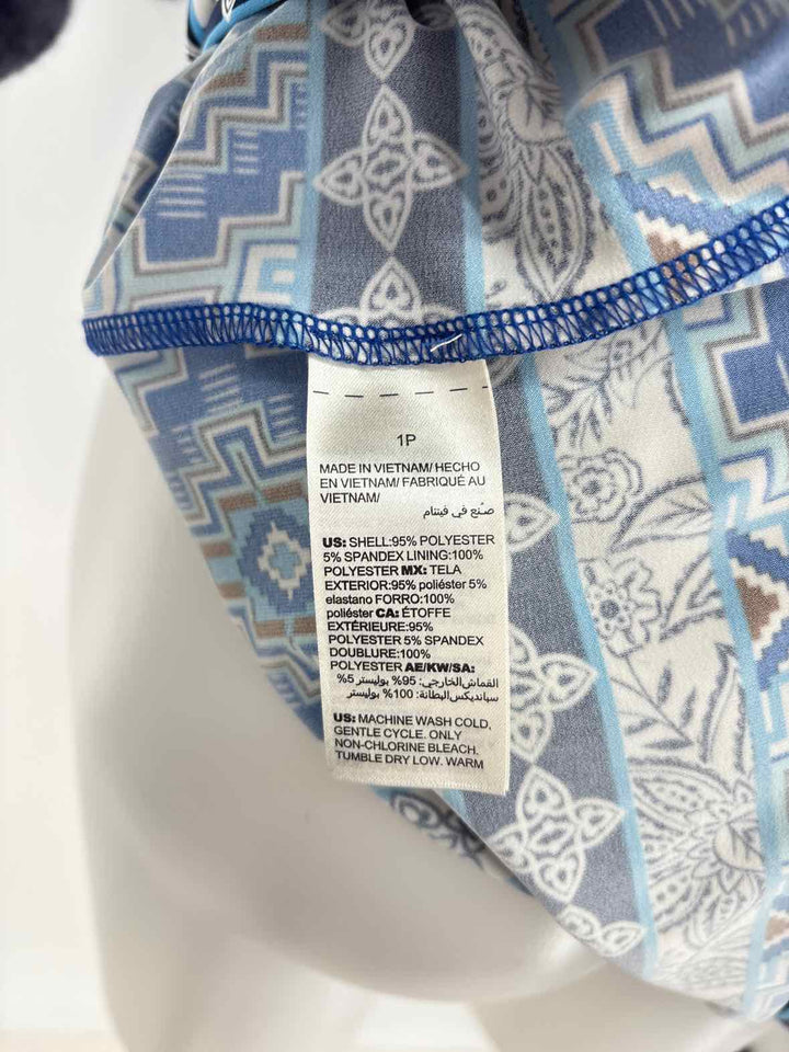 Size S Chico's Blue Print Dress