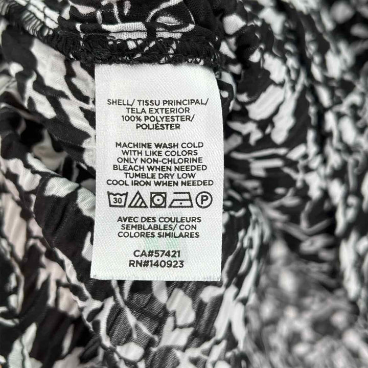 Size M LOFT Black/White Shirt