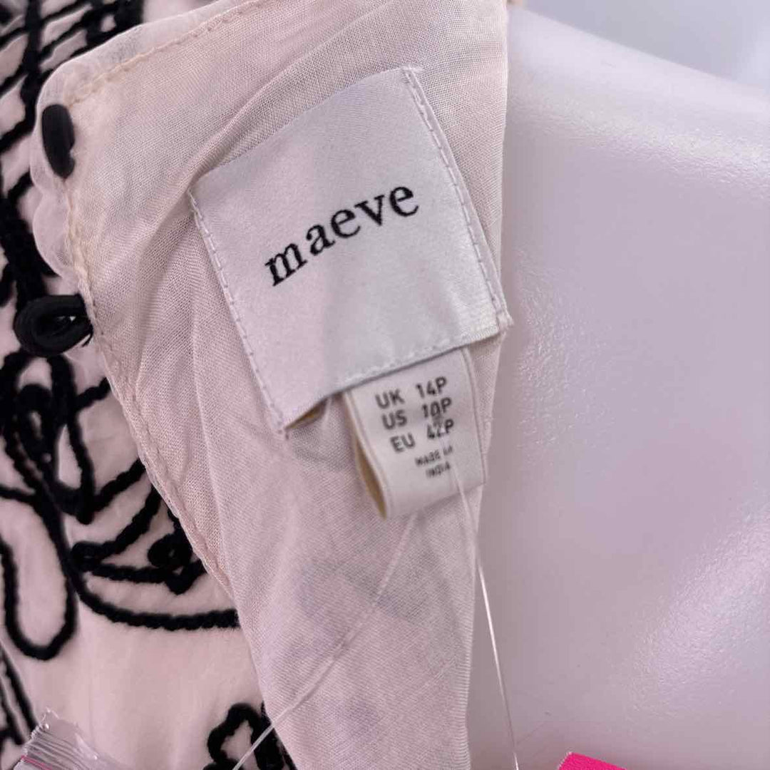 Size 14P MAEVE Ivory Dress