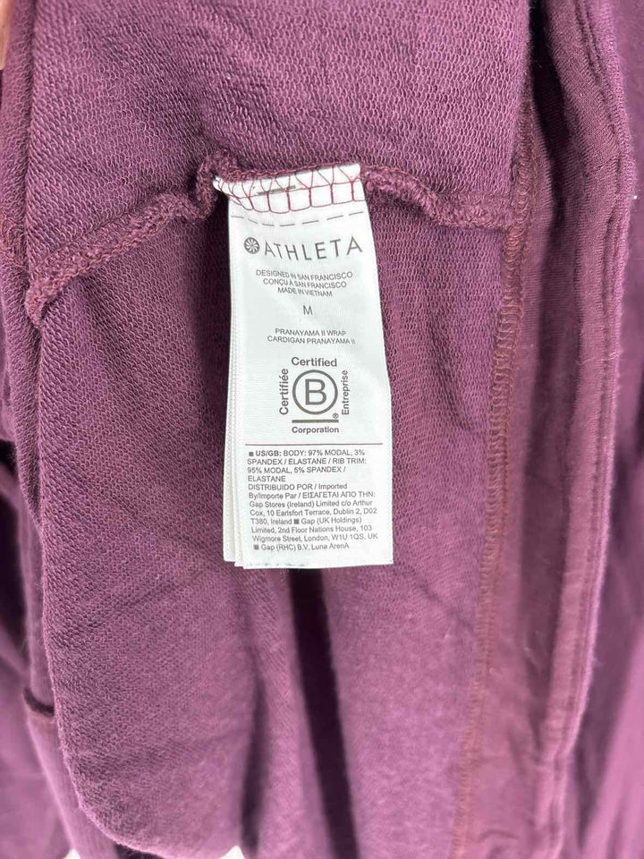 Size M Athleta Purple Sweater